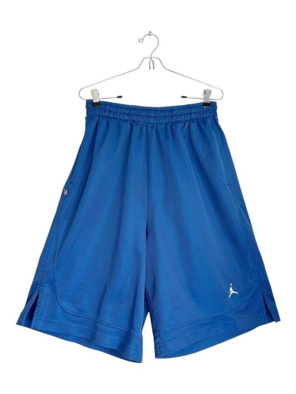 Vintage Air Jordan 20th Anniversary Mesh Basketball Shorts in Blue - Sz L